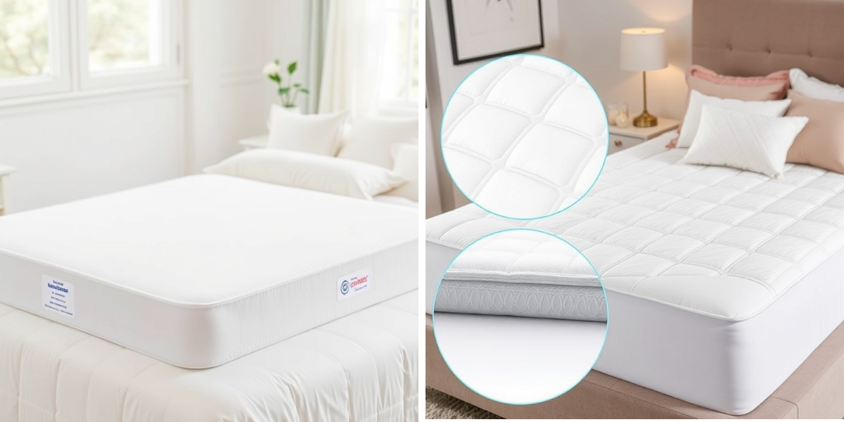 풀사이즈 매트리스 보호대 세탁 및 관리 방법