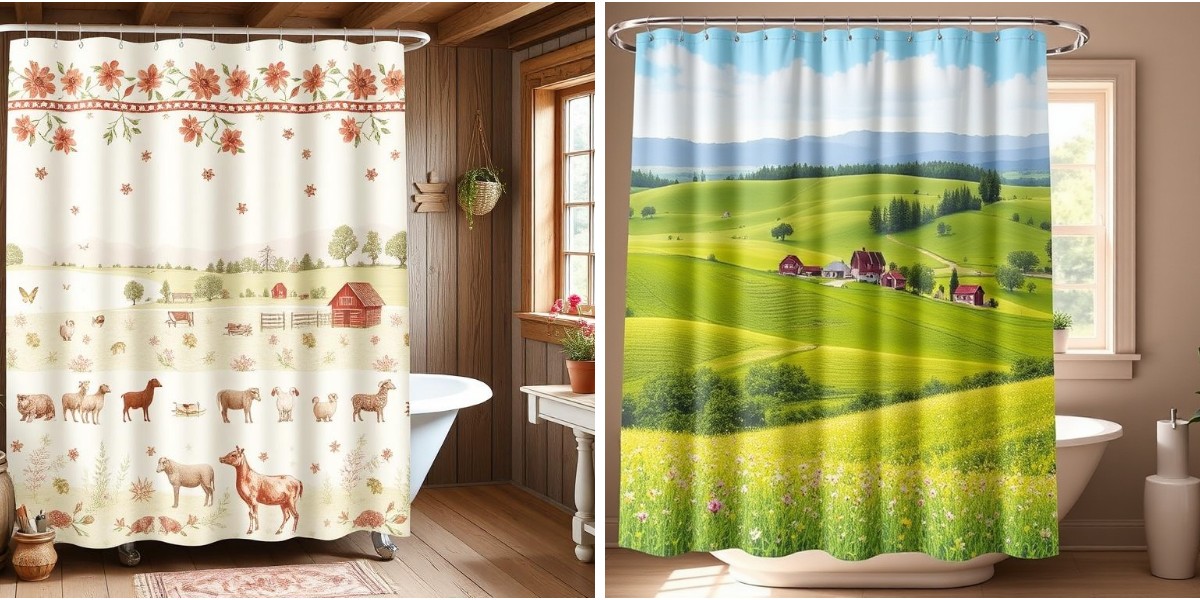 Rustic Shower Curtains That Make Your Bathroom Feel Like a Cabin Retreat