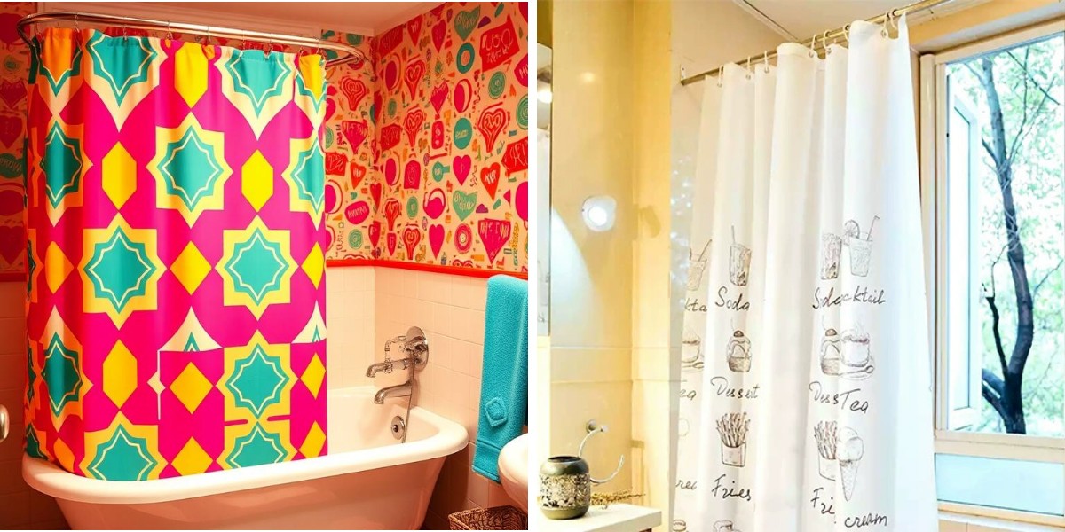 Duş perdenizin rüzgarda uçmasından bıktınız mı? Ağırlıklı bir duş perdesi deneyin.