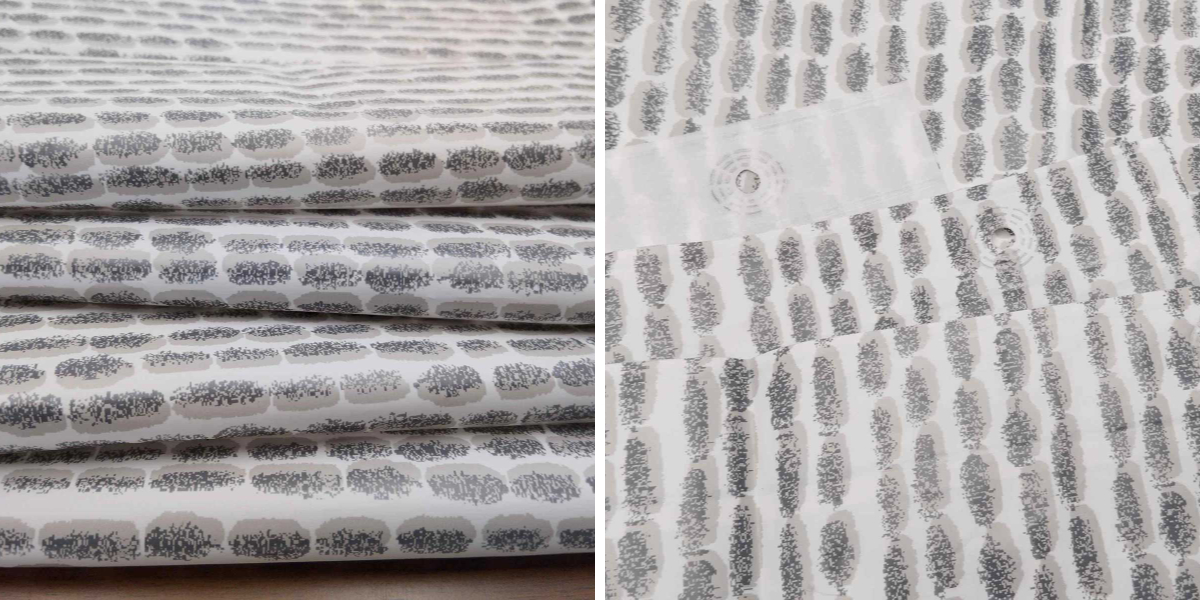 Soft Grid Waterproof Shower Curtain Soft Grid Waterproof Shower Curtain