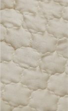Floral Classic PVC Cotton Blend Tablecloth with Lace Edging