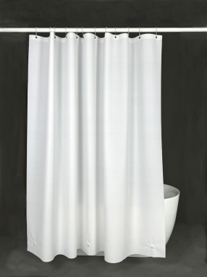 PEVA White  Waterproof Shower Curtain Liner
