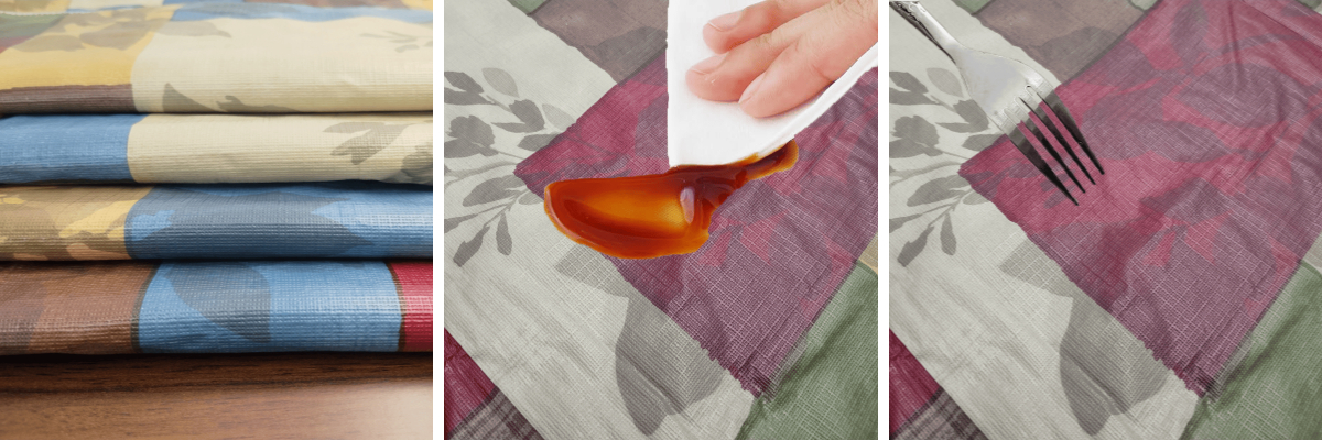 Autumn Patch Vinyl Tablecloth  Autumn Patch Vinyl Tablecloth