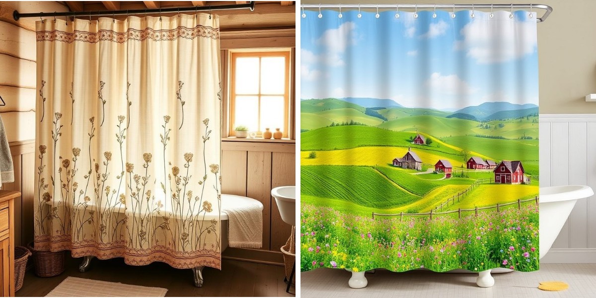 Rustic Shower Curtains That Make Your Bathroom Feel Like a Cabin Retreat