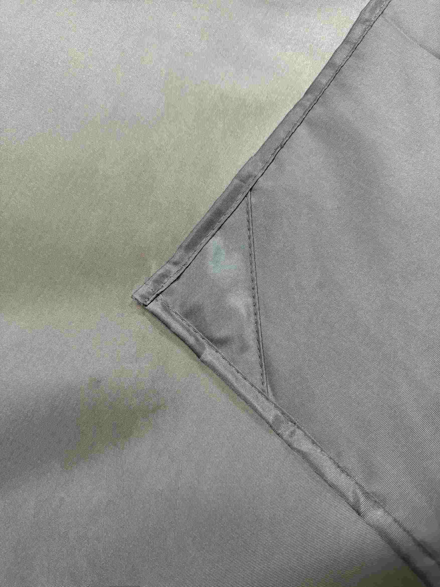 Urban Grey Fabric Shower Curtain Liner