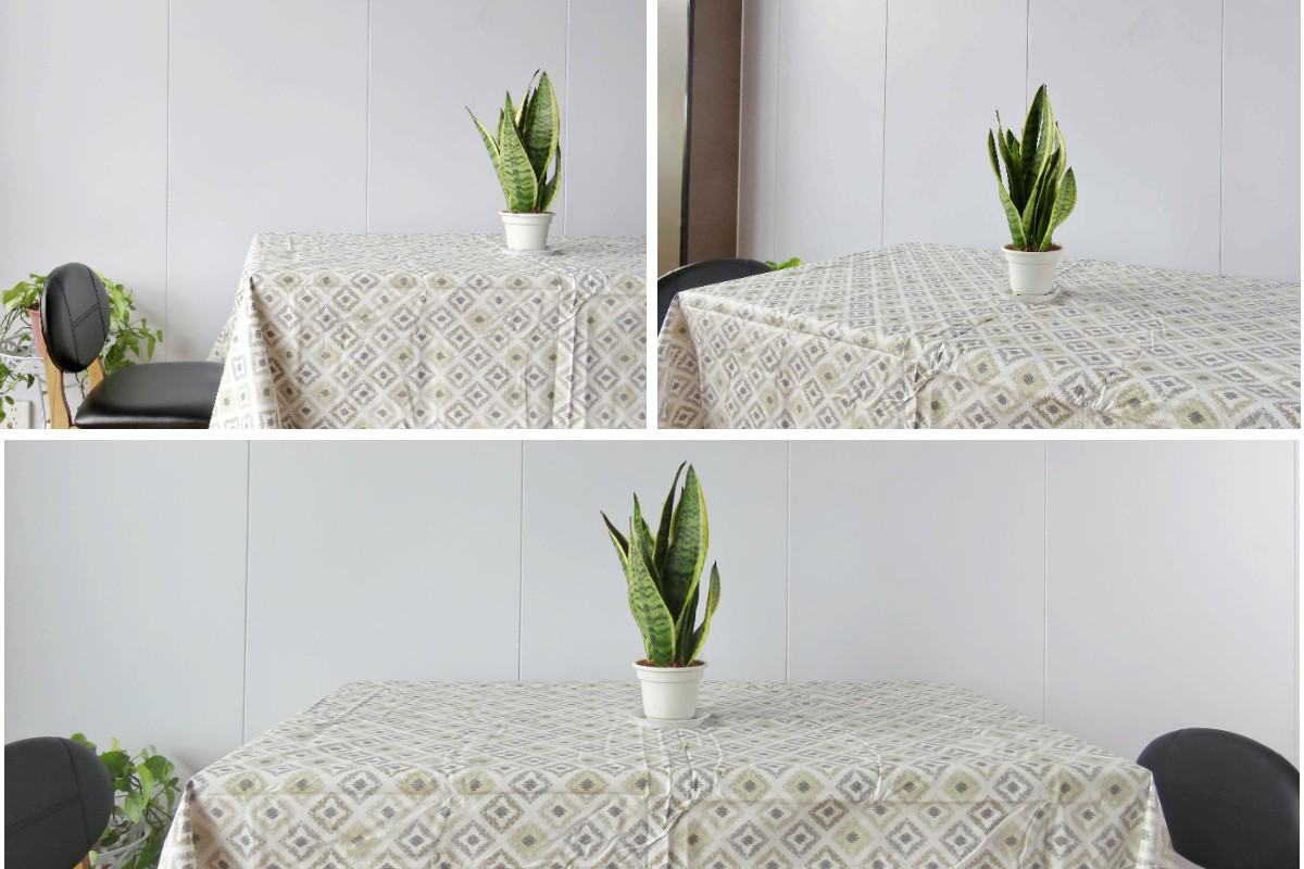 Geometric Diamond Backed Flannel Plastic Tablecloth Geometric Diamond Backed Flannel Plastic Tablecloth
