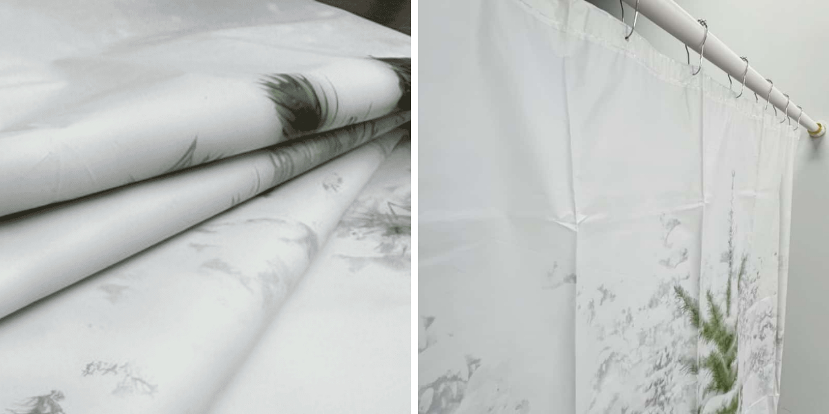 Rideau de douche PEVA « Paysage d'hiver féérique » Rideau de douche PEVA « Paysage d'hiver féérique »