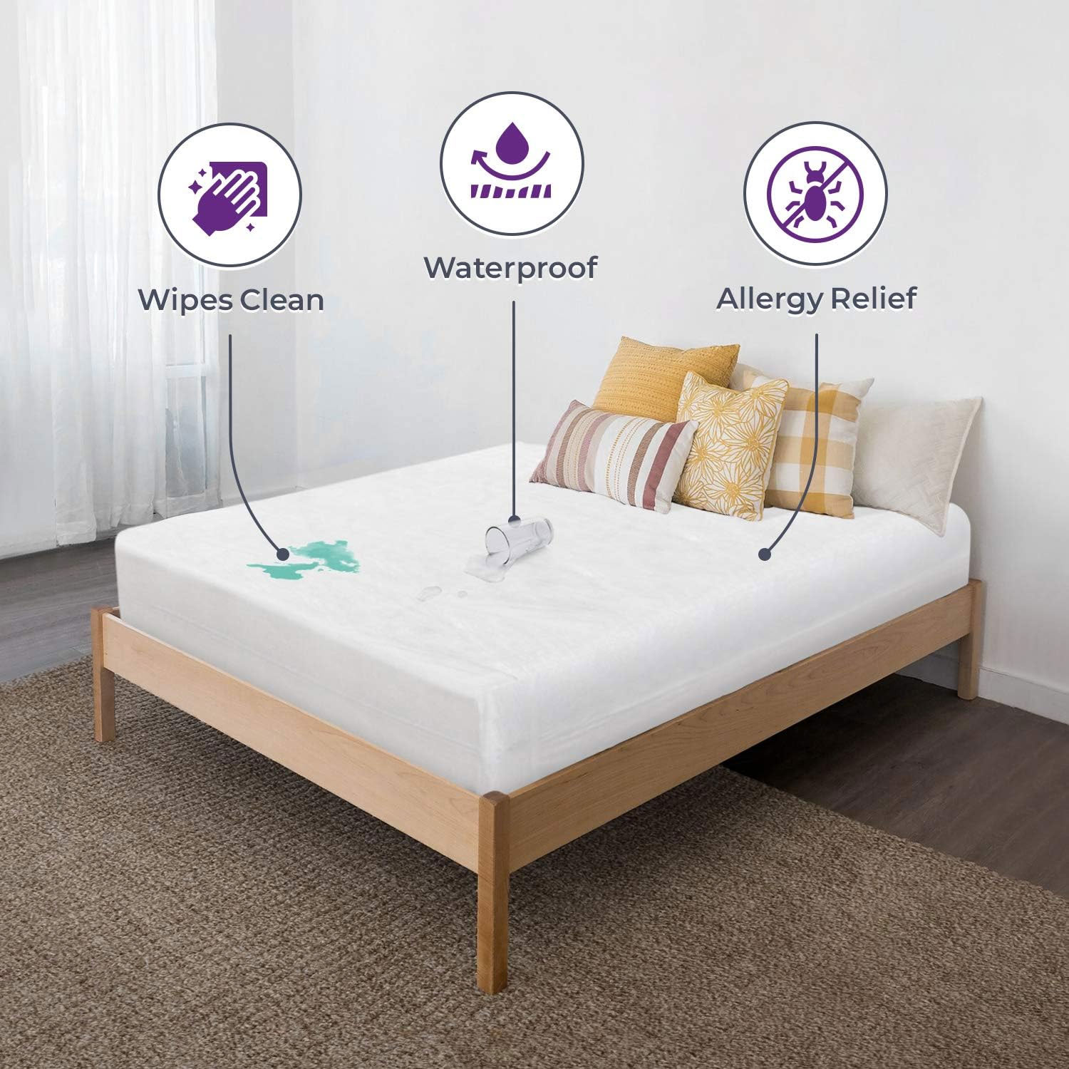 HomeShield Vinyl Mattress Cover