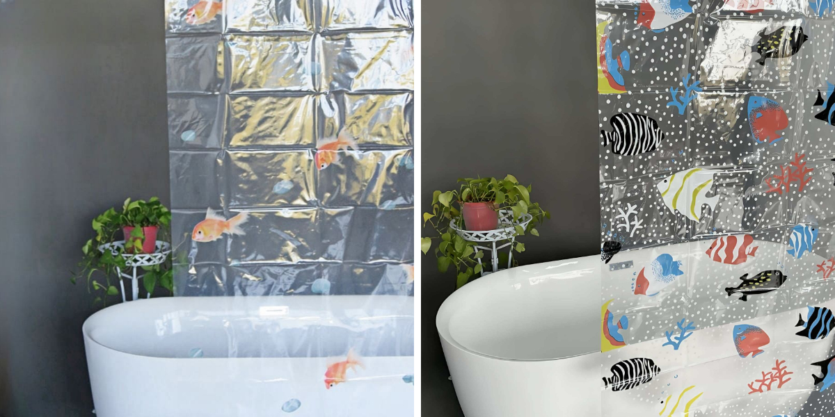 Clear vs. Patterned Shower Curtains: Which One Fits Your Bathroom?