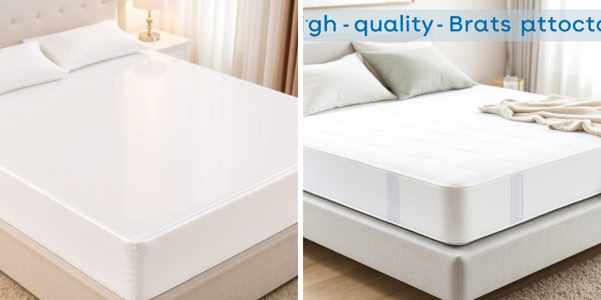 두껍고 고급스러운 매트리스에 가장 적합한 깊이감 있는 매트리스 보호 커버