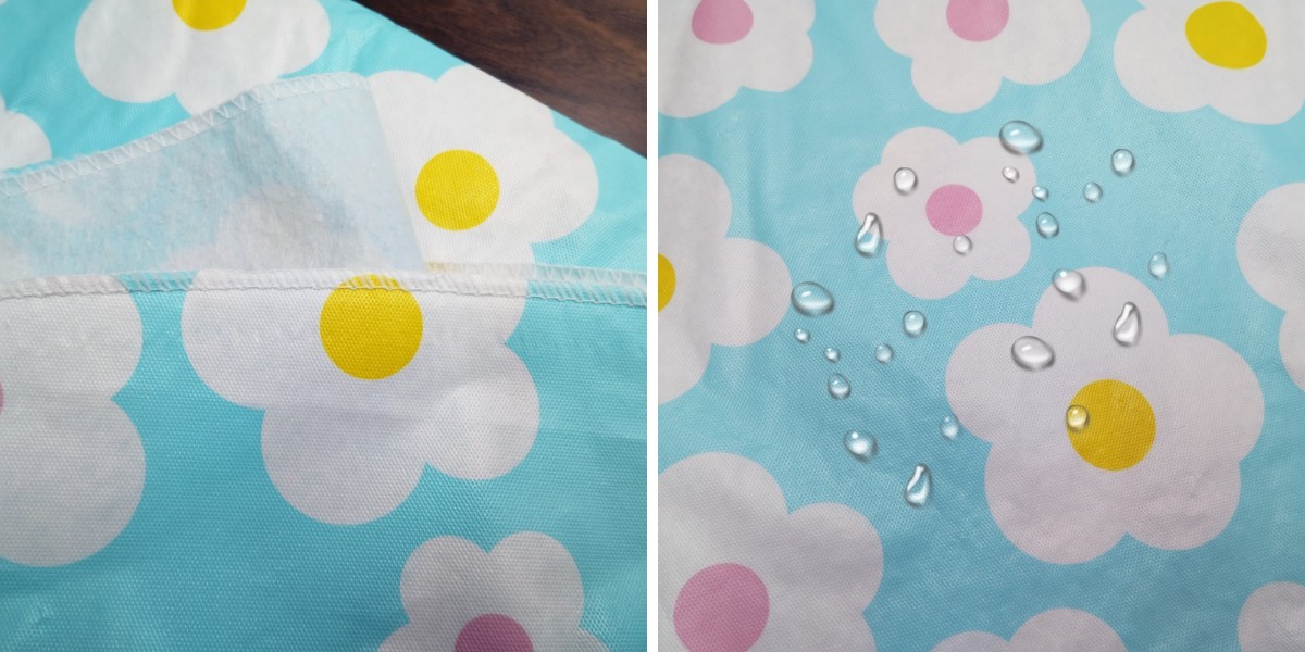 Daisy Pattern Vinyl Tablecloth Daisy Pattern Vinyl Tablecloth