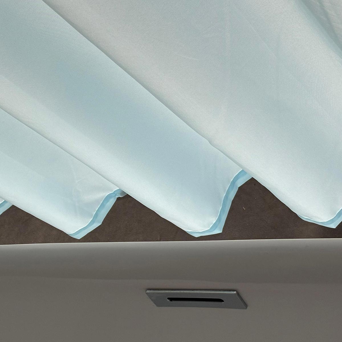 Klassiek stoffen douchegordijn