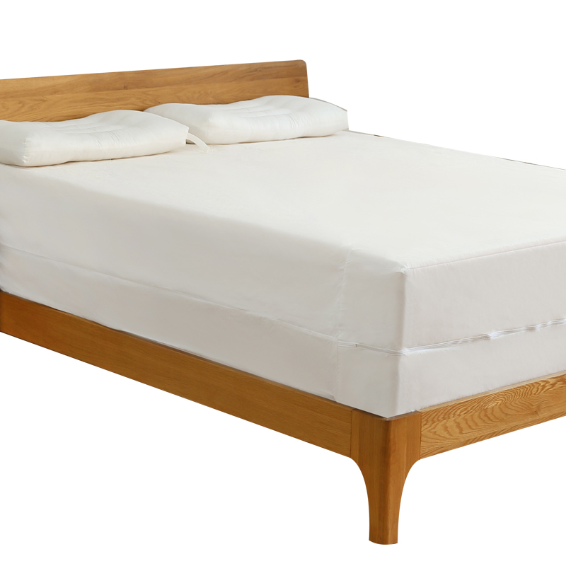 Protège-matelas en vinyle avec fermeture éclair