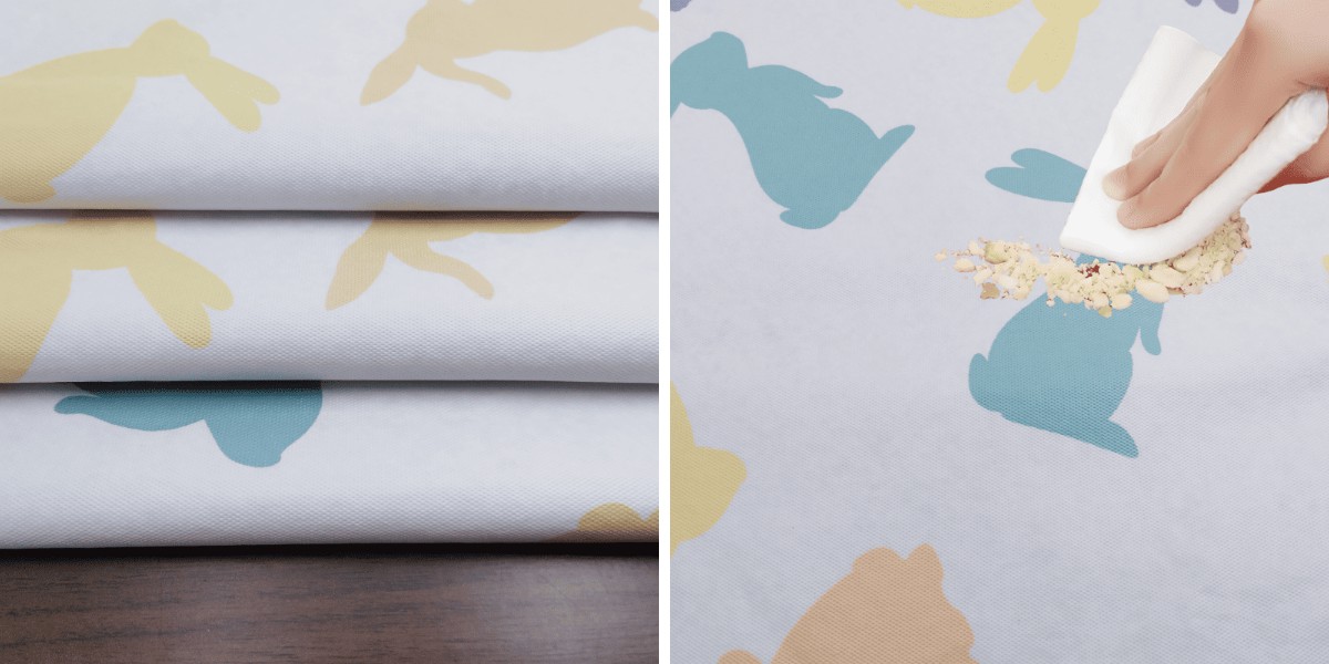 子供用バニープリントビニールテーブルクロス 子供用バニープリントビニールテーブルクロス