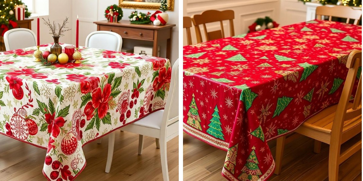 The Ultimate Christmas Tablecloth Buying Guide for Busy Hosts