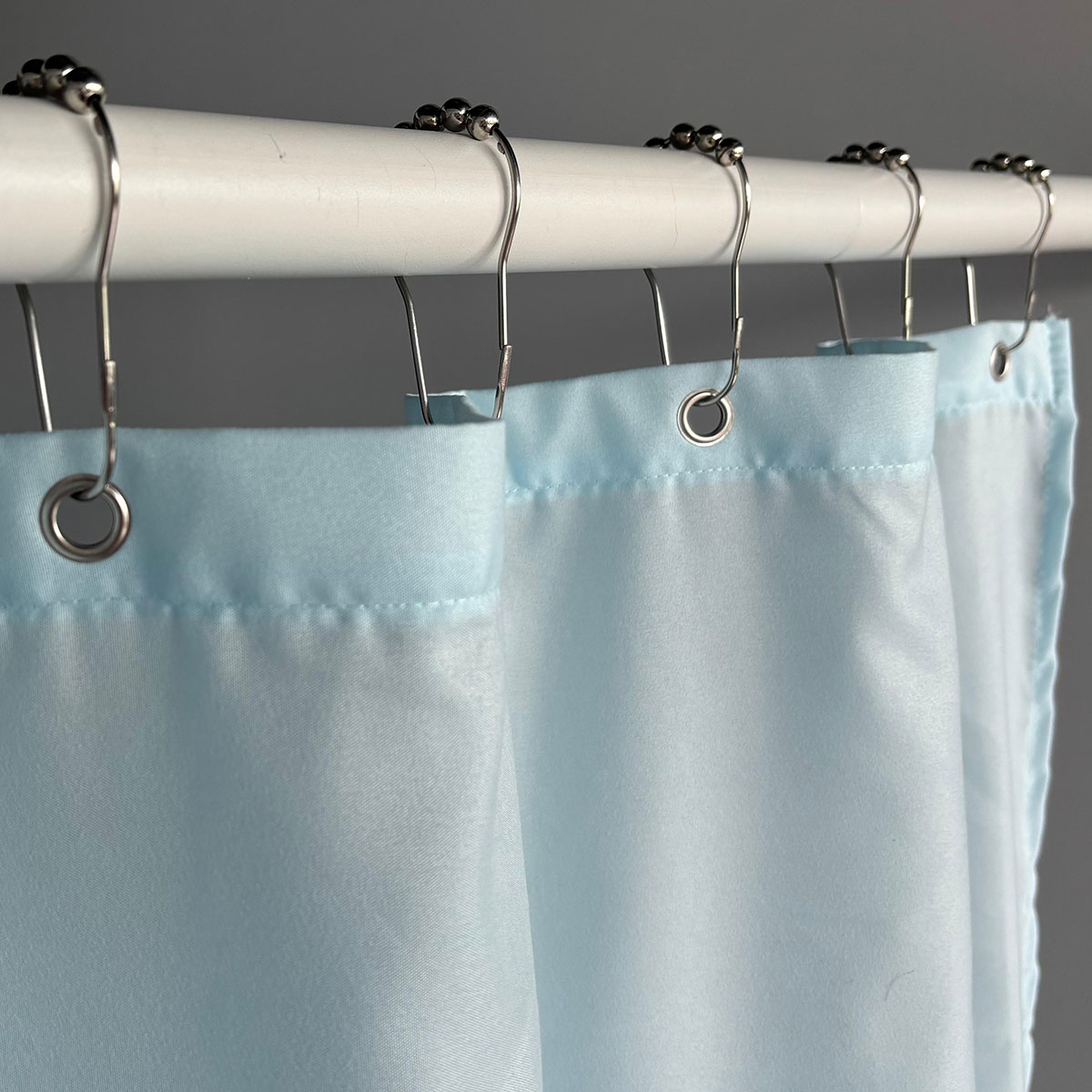 Essential Elegance Fabric Shower Curtain