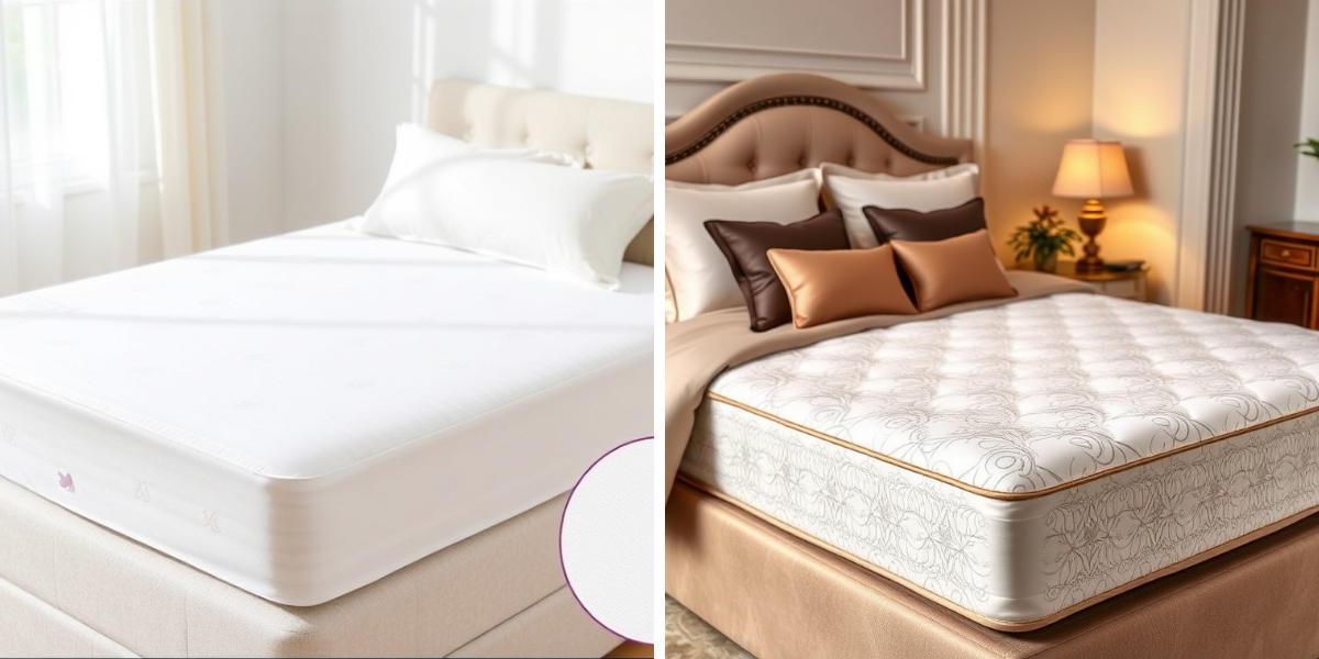 두껍고 고급스러운 매트리스에 가장 적합한 깊숙이 맞는 매트리스 보호 커버