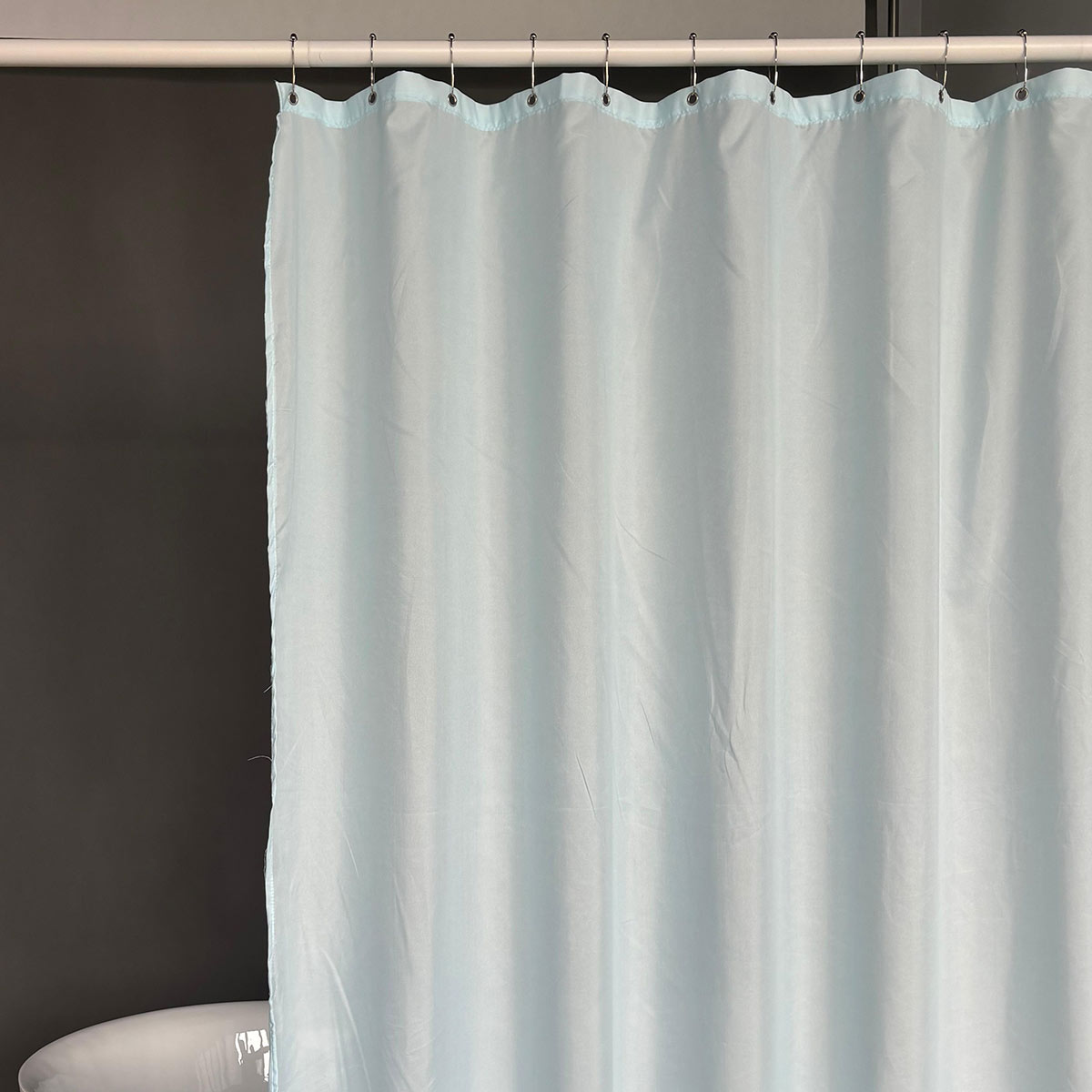Essential Elegance Fabric Shower Curtain
