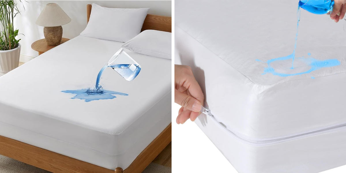 Protège-matelas en tissu hypoallergénique