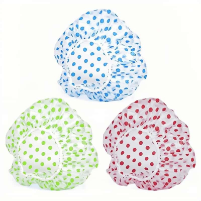 Colorful Waterproof Shower Cap