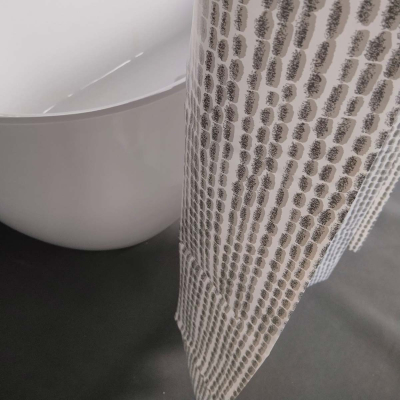 WaterShield Abstract PEVA Shower Curtain