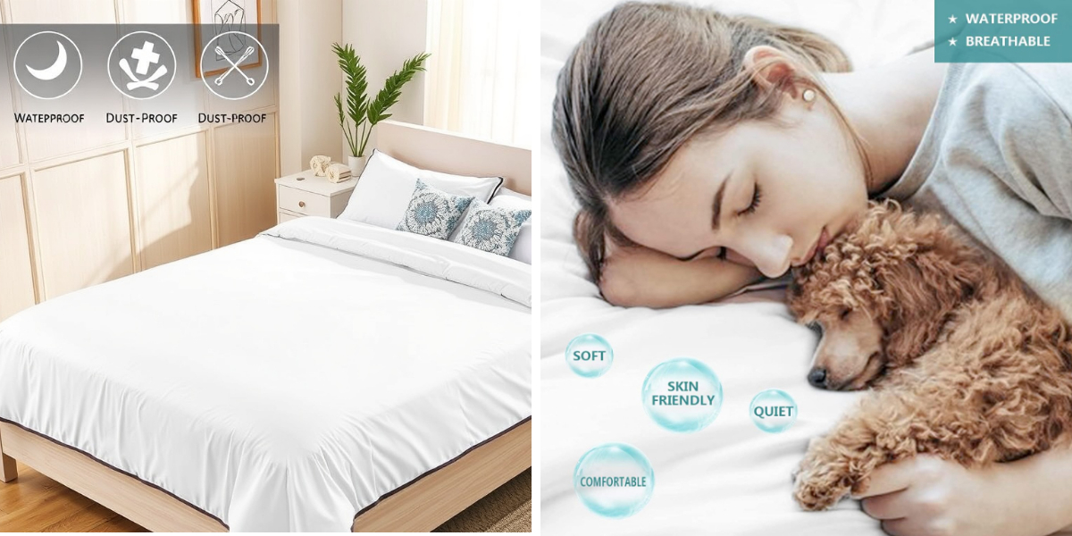 풀사이즈 매트리스 보호대 세탁 및 관리 방법