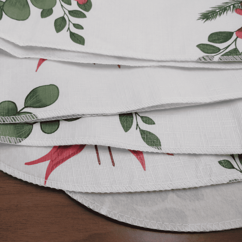 Festive Elegance Flannel Backed Vinyl Tablecloth Festive Elegance Flannel Backed Vinyl Tablecloth