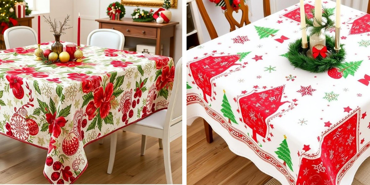 The Ultimate Christmas Tablecloth Buying Guide for Busy Hosts