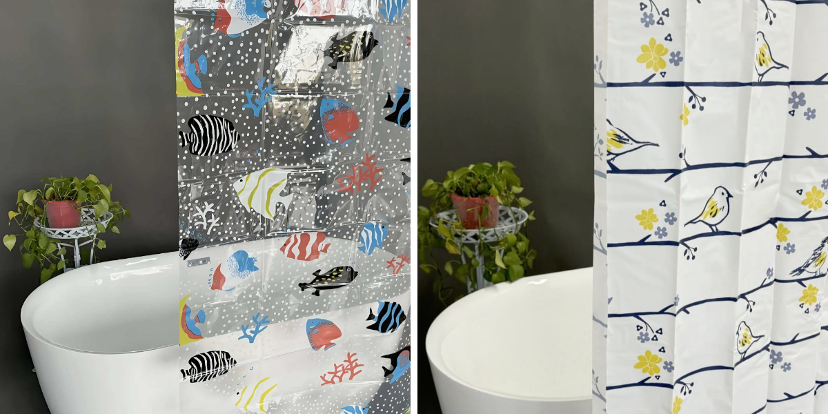 Du minimaliste au glamour : des rideaux de douche chics que vous allez adorer