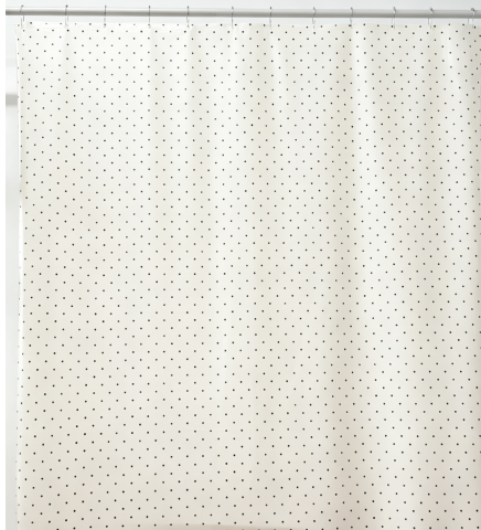 Classic Polka Dot Waterproof Shower Curtain – Stylish & Durable Bathroom Upgrade