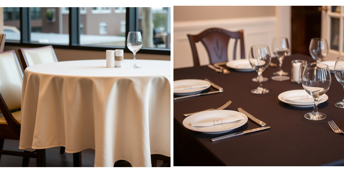 O melhor material para toalhas de mesa em restaurantes: durabilidade e design O melhor material para toalhas de mesa em restaurantes: durabilidade e design