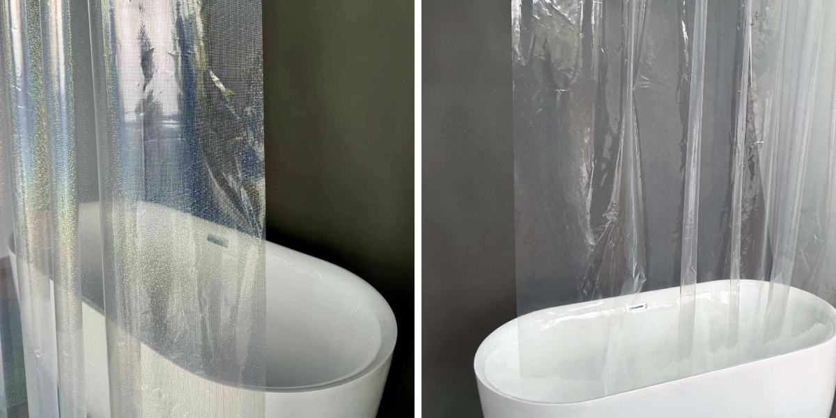 Clear vs. Patterned Shower Curtains: Which One Fits Your Bathroom?