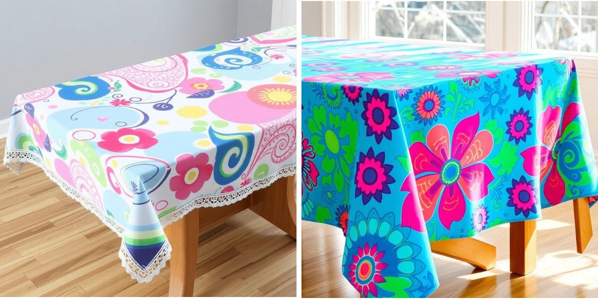 Custom Printing Tips: What to Put on a Personalized Tablecloth
