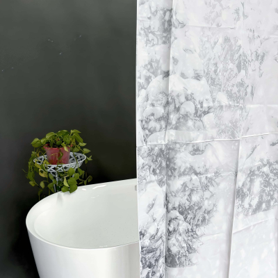 Winter Wonderland PEVA Shower Curtain