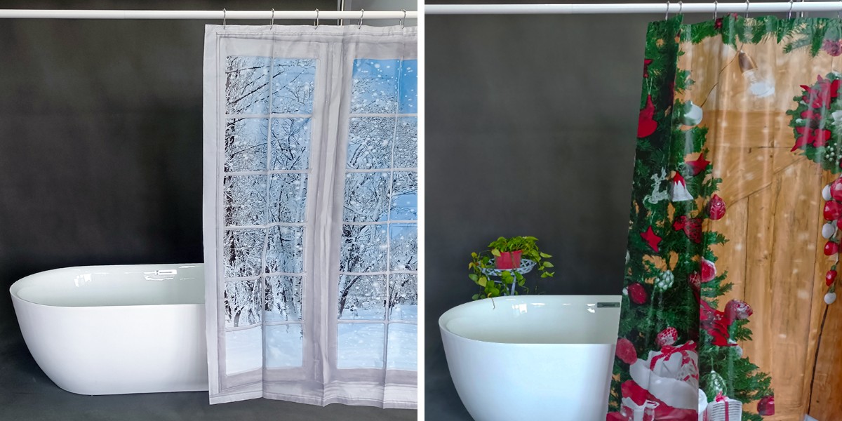 Łatwa sezonowa modernizacja: najlepsze zasłony prysznicowe o zimowej tematyce na rok 2025