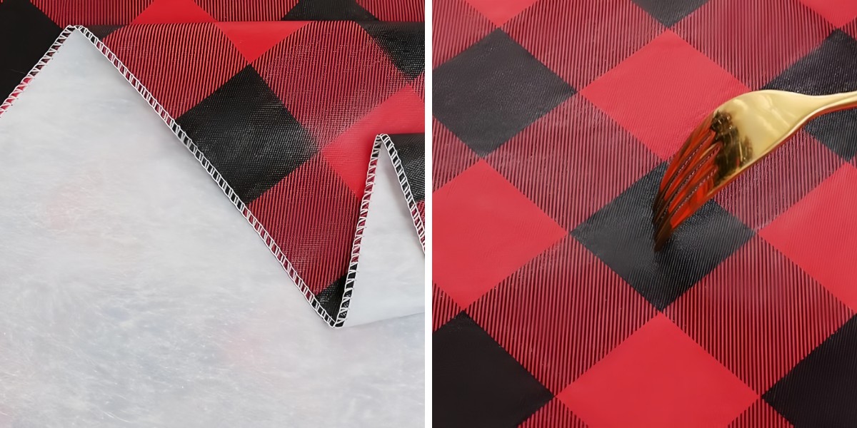 Wipeable Flannel Backed Vinyl Tablecloth Wipeable Flannel Backed Vinyl Tablecloth