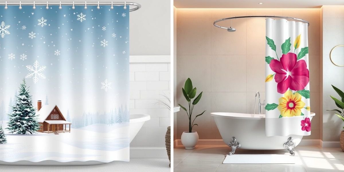 Duş perdenizin rüzgarda uçmasından bıktınız mı? Ağırlıklı bir duş perdesi deneyin.