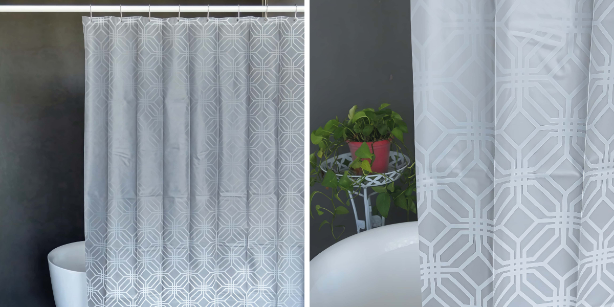 Retro douchegordijnen voor boho-, mid-century- en vintagehuizen