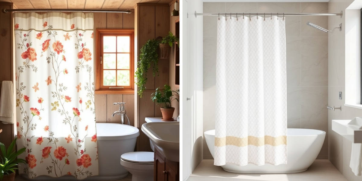 Duş perdenizin rüzgarda uçmasından bıktınız mı? Ağırlıklı bir duş perdesi deneyin.