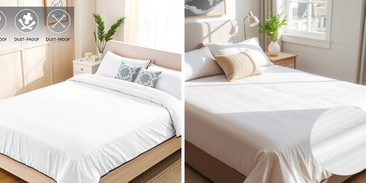 マットレスカバーよりもマットレスカバーの方が便利な場合