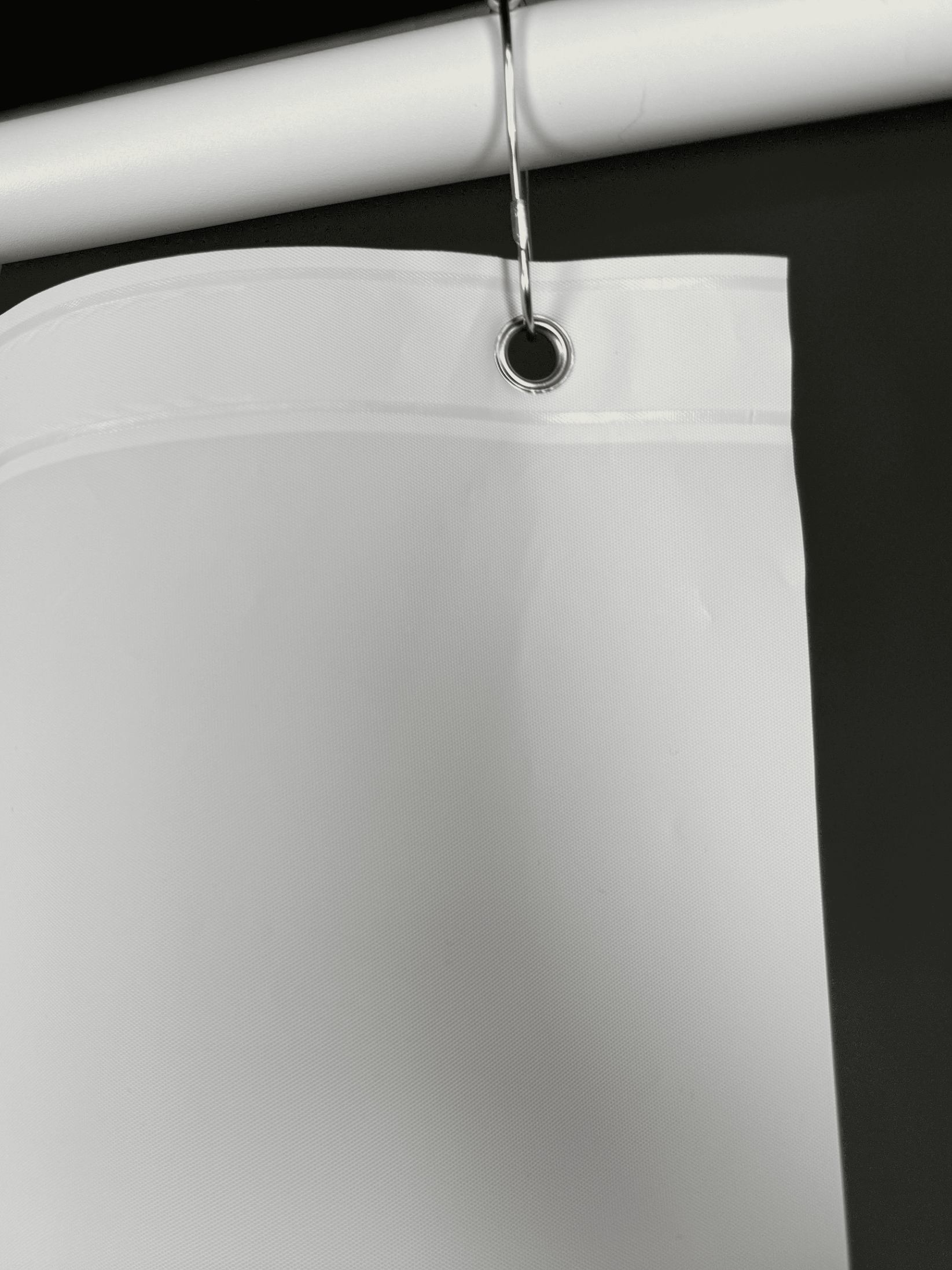PEVA White  Waterproof Shower Curtain Liner