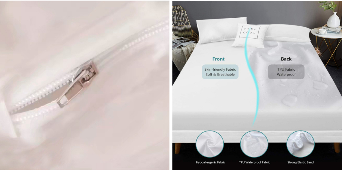 Protège-matelas en vinyle classique Protège-matelas en vinyle classique