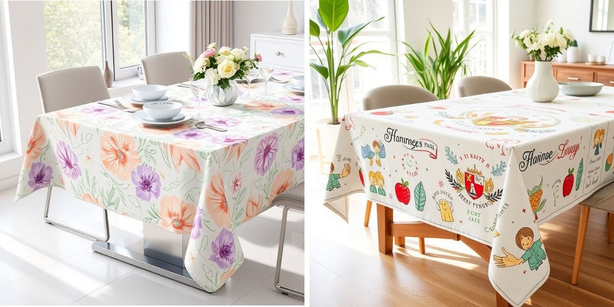 Nappes sur mesure pour l'intérieur et l'extérieur : points à prendre en compte Nappes sur mesure pour l'intérieur et l'extérieur : points à prendre en compte